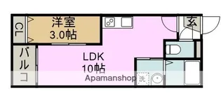 Warren hoshizaki3【1階】の間取り