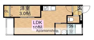 Warren hoshizaki3【3階】の間取り