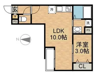 GRANDBLUE SHOHOⅠ【3階】の間取り
