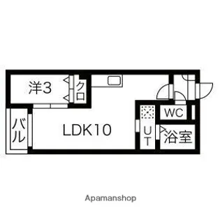 Warren shibata 1【2階】の間取り