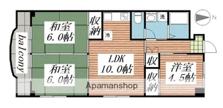 プレズ名古屋入場【4階】の間取り