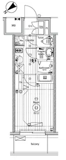 メイクス熱田神宮【3階】の間取り