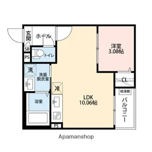 GRANDBLUE inaeiⅡ【1階】の間取り