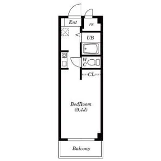 1Rの間取り画像