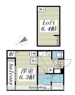 La Speranza神宮西【1階】の間取り