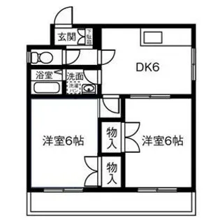 愛知県名古屋市中川区野田1丁目【マンション】の間取り