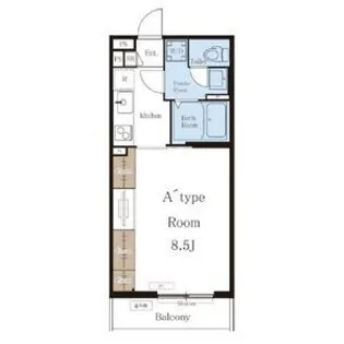 リブリ・鳥栖【1階】の間取り
