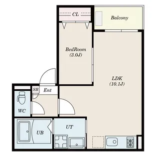 Jack miyoshi2【1階】の間取り
