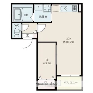 Jack miyoshi3【3階】の間取り