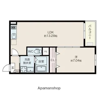 Jack kansei1【3階】の間取り