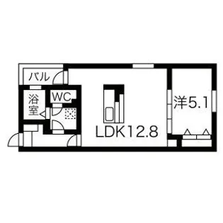 TRYⅡ柳川【2階】の間取り