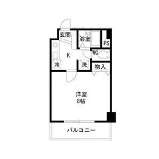 コンフォール港楽【103号室】の間取り