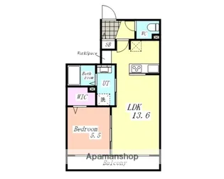 NOBLESSE ROKUBAN【3階】の間取り