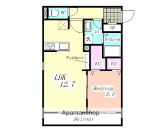 NOBLESSE ROKUBAN【3階】の間取り