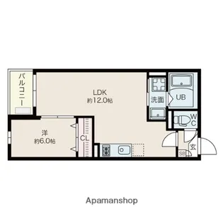 Jack kansei5【3階】の間取り