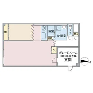 サンハウスマスダ【101号室】の間取り
