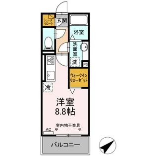 GRAND DーROOM呼続【3階】の間取り