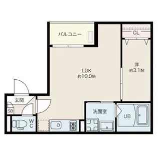 Jack terasakiⅠ【2階】の間取り