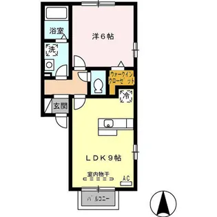 エヴリシング【2階】の間取り