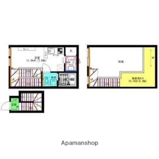 Thyme one(タイム ワン)【2階】の間取り