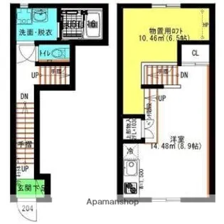 ル・シャトレ笠寺【2階】の間取り