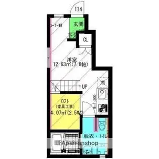 ル・シャトレ笠寺【1階】の間取り