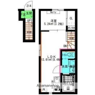 ル・シャトレ笠寺【2階】の間取り