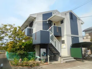 ハイツプードル【203号室】の外観