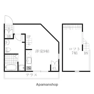 LE COCON本星崎町2【1階】の間取り