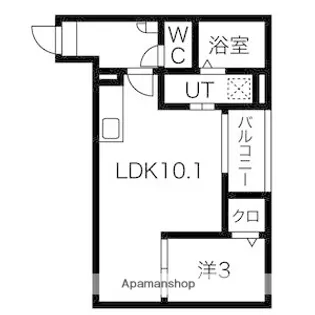 Jack kasaderaⅡ【2階】の間取り