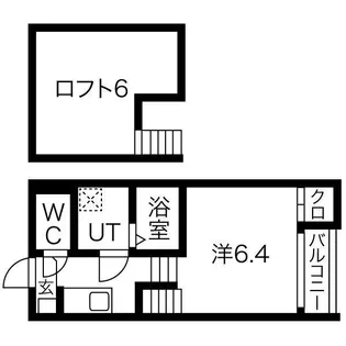 メゾンラフィネ【2階】の間取り