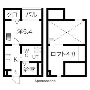 PLAGE【1階】の間取り