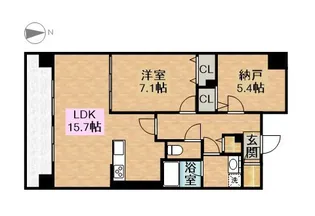 さくらHILLS ROKUBAN PLATINUM RESIDE【1202号室】の間取り