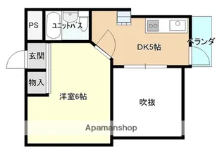サンハイツ桑山【3階】の間取り