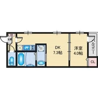 ハーモニーテラス呼続Ⅲ【3階】の間取り