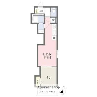 GLADIUS Nagoya【1階】の間取り