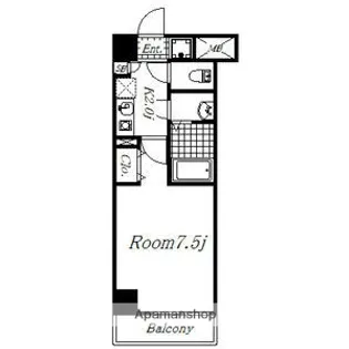 REGALO桜本町【8階】の間取り