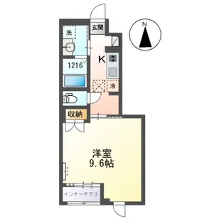 ムスカリ【102号室】の間取り
