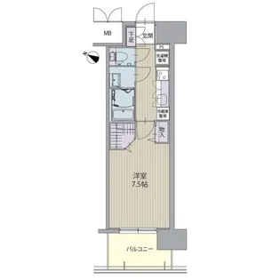パルティール笠寺【3階】の間取り