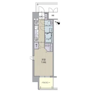 パルティール笠寺【3階】の間取り