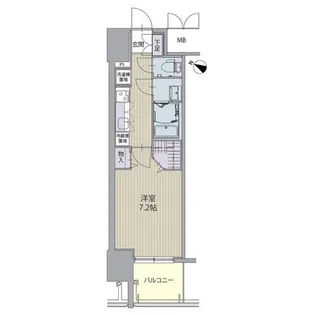 パルティール笠寺【3階】の間取り