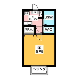 ル・マン【2階】の間取り