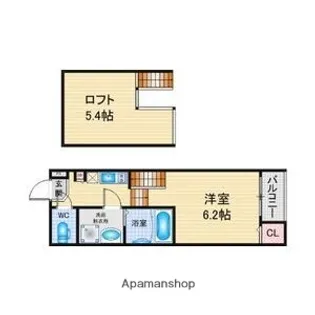 ジラソーレ【1階】の間取り