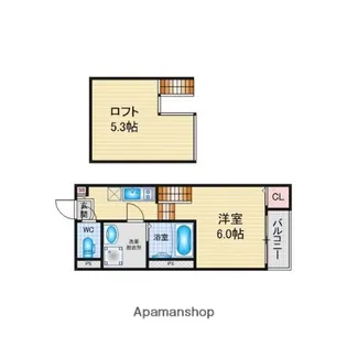 ジラソーレ【1階】の間取り