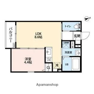 robot home鶴里2【2階】の間取り