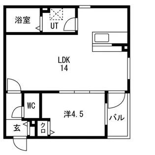 CS中野本町【3階】の間取り