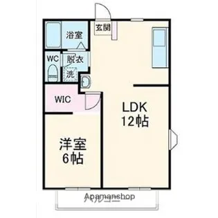 アビタシオン【2階】の間取り