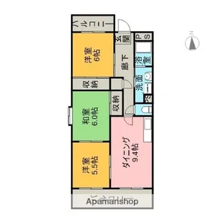 Rapport桜台【1階】の間取り