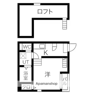エルピーダ【1階】の間取り