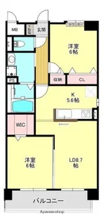 (仮称)港区当知オーナールーム付マンション【4階】の間取り